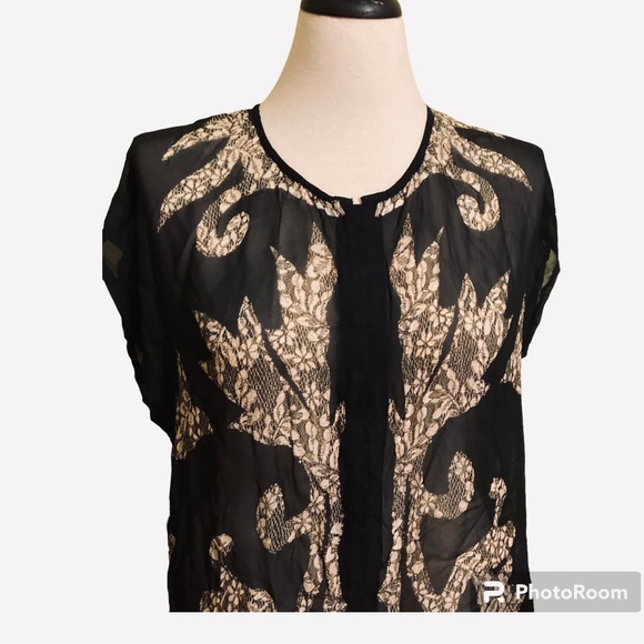 Duster sheer chiffon, - Picture 6 of 6